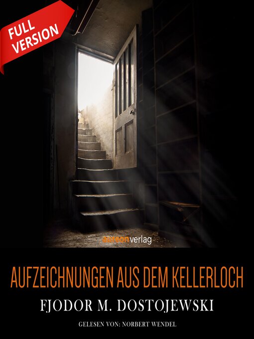Title details for Aufzeichnungen aus dem Kellerloch by Fjodor Dostojewski - Available